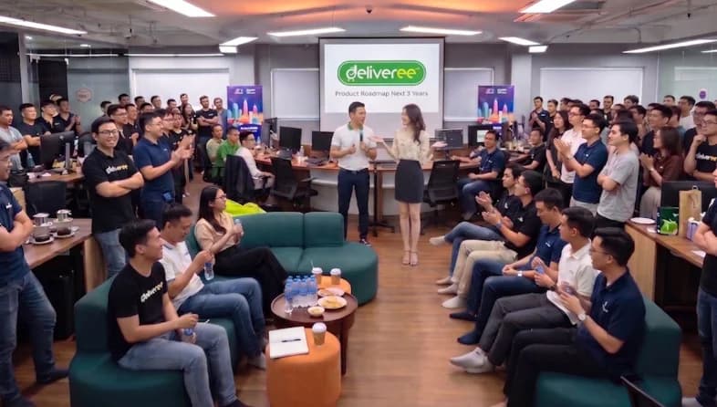 Deliveree Vietnam team