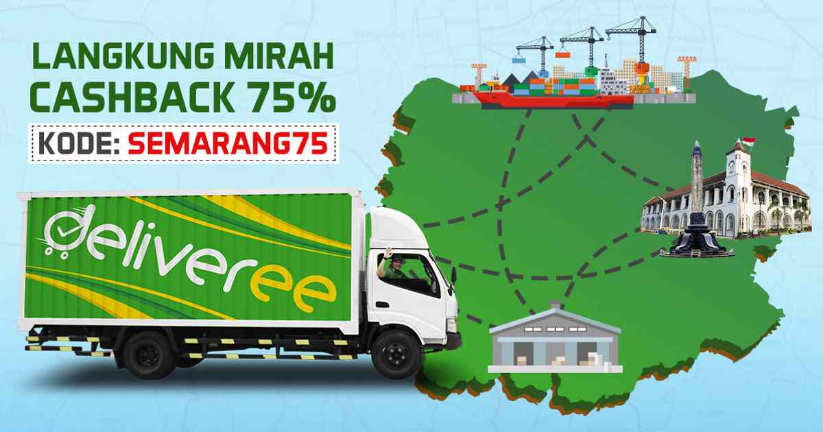 Spesial Cashback 75% Kirim Barang Di Semarang og