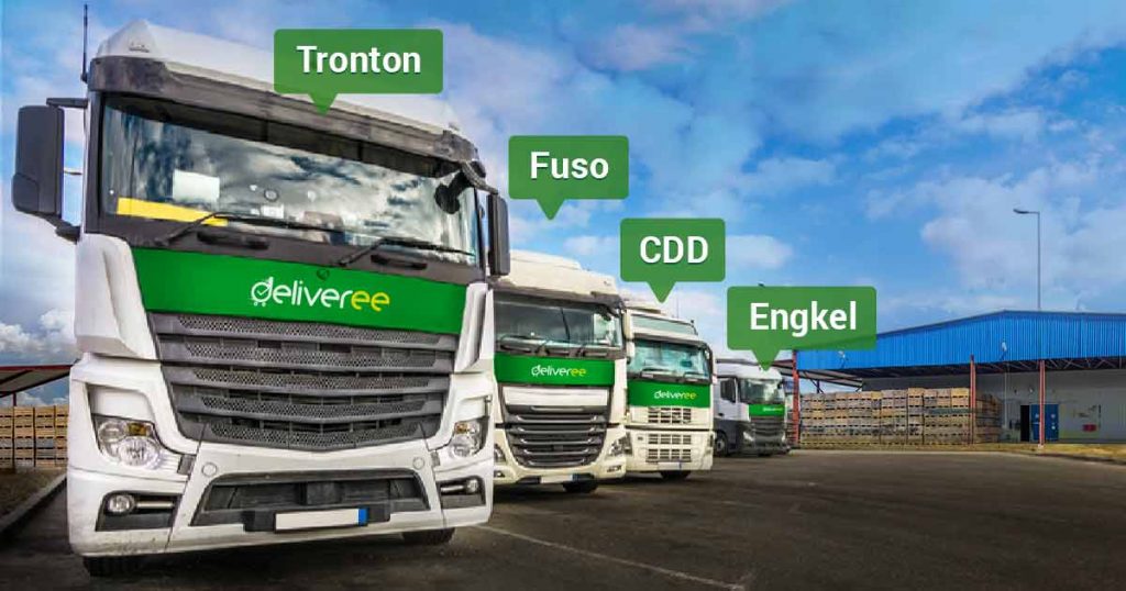 Harga Truk Tronton, Fuso, Engkel, Mobil Box (Sewa 2024)
