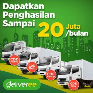 Daftar Jadi Pengemudi Deliveree untuk Akses Pesanan di Seluruh Jawa