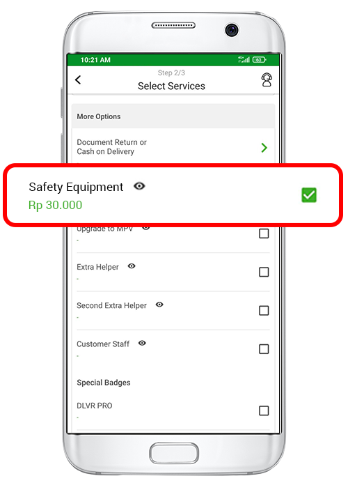 Driver Safety Equipment