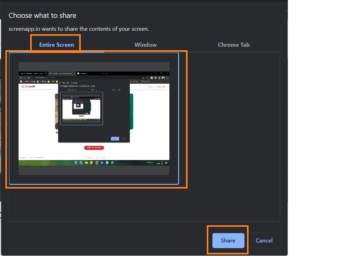 Select Entire Screen 