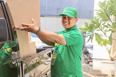 Pengemudi bongkar muat