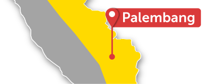 peta Palembang