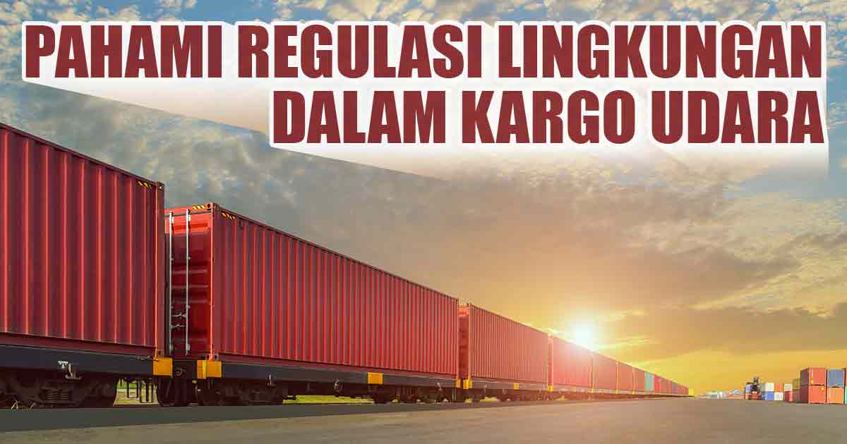 Kereta api menarik rangkaian kargo merah