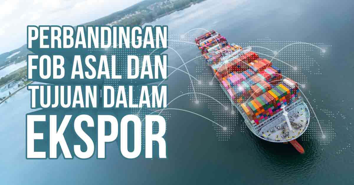 Ilustrasi kapal kontainere sedang meinggalkan pelabuhan