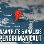 Ilustrasi perencanaan rute diatas peta