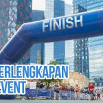 Latar belakang acara marathon sebagai ilustrasi “Kirim Perlengkapan Sport Event”.