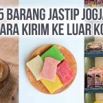 Bakpia khas Jogja, Geplak warna-warni, dan rak oleh-oleh khas Jogja untuk jastip sebagai ilustrasi “15 Barang Jastip Jogja & Cara Kirim ke Luar Kota”