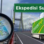 Peta Pulau Sulawesi dan truk Deliveree sebagai ilustrasi “Tarif Jasa Ekspedisi Sulawesi Terbaik, Termurah & Aman”