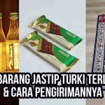 Tiga produk jastip Turki yaitu skincare minyak zaitun, cokelat Ülker, dan sajadah bermotif Ottoman sebagai ilustrasi “Top 8 Barang Jastip Turki Terlaris & Cara Pengirimannya”