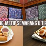 Berbagai barang jastip Semarang seperti batik, lumpia, dan wingko babat.