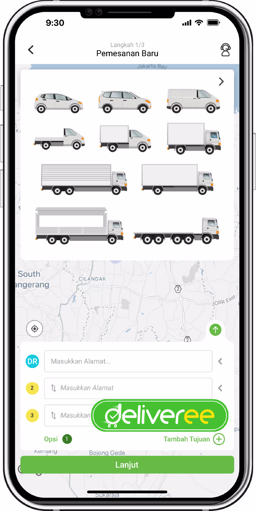 Deliveree-wide-fleet-option-interface