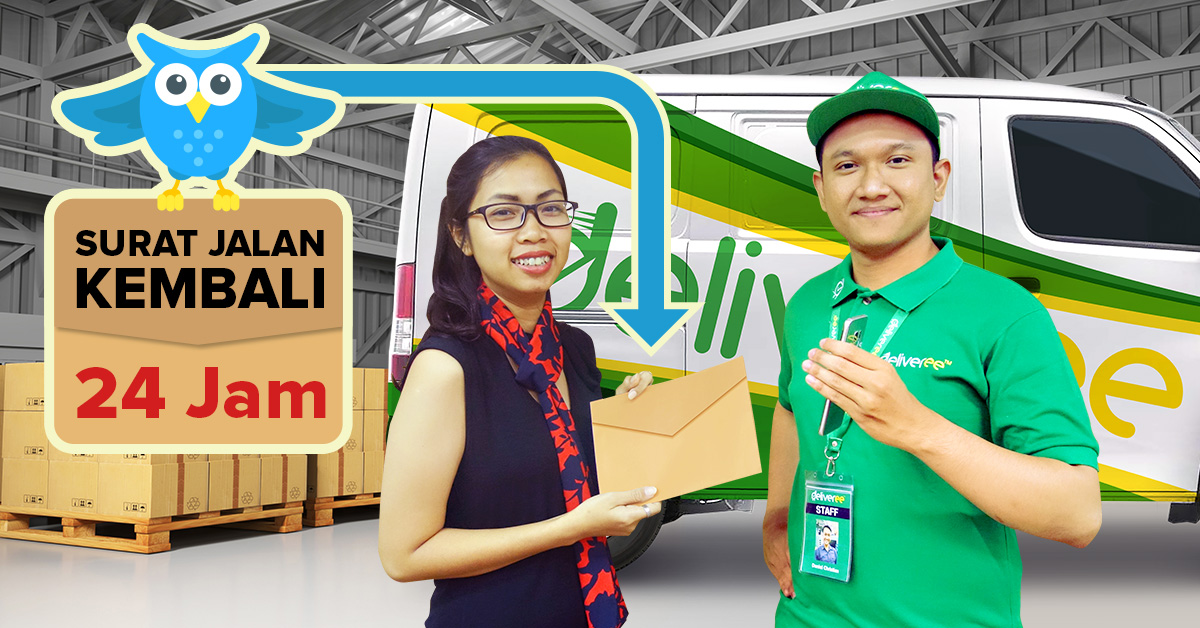 deliveree, pod, proof of delivery, pengembalian surat jalan