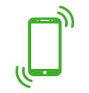 Smartphone Green Icon