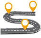 Multiple Drop Off Locations Icon