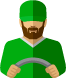 Green Driver Icon