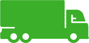 6-Wheel Truck Green Icon