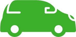 Eco Car Green Icon