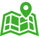 Map Green Icon