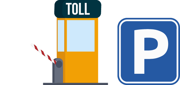 Toll and Parking Icon