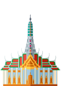 Bangkok Landmark Icon